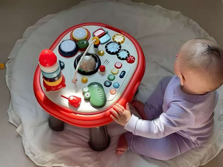Mesa Interactiva De Aprendizaje 4 en 1 para Niños