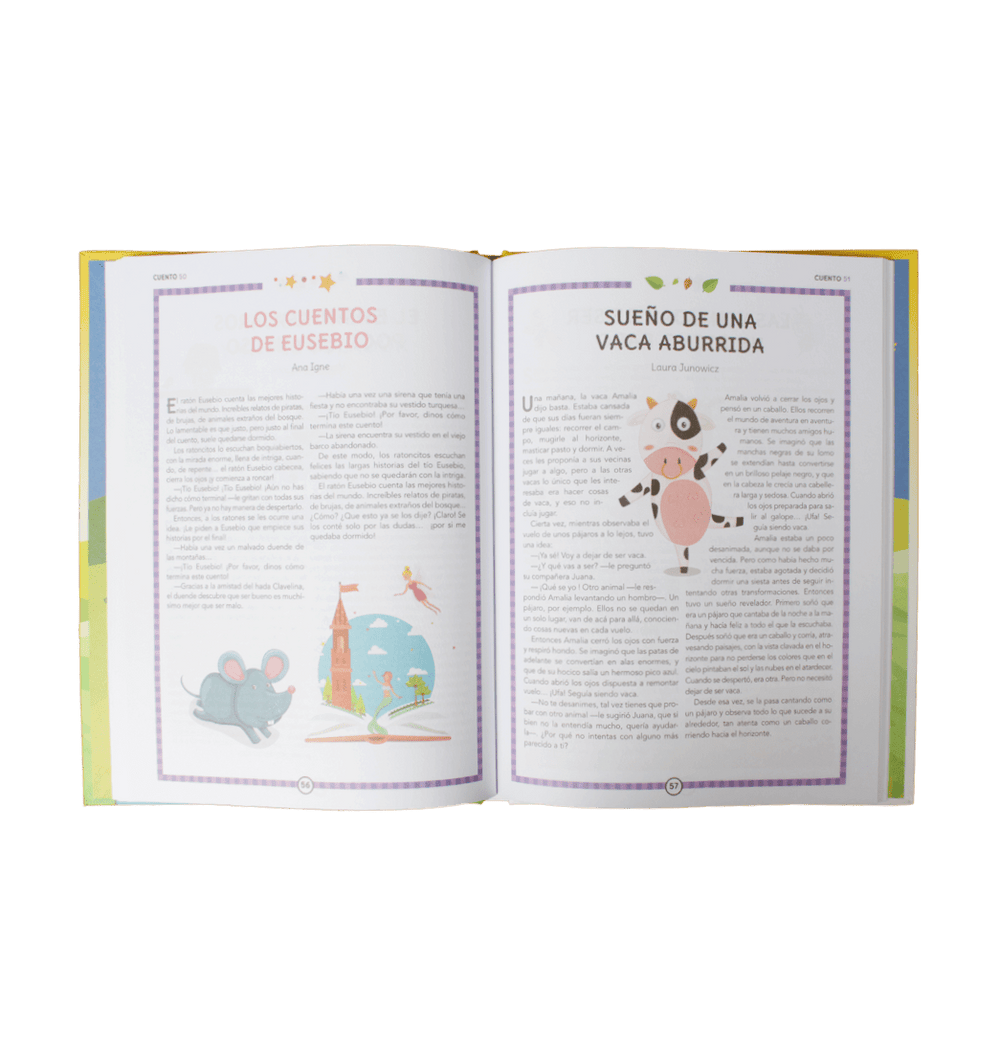 Libro Infantil 101 Cuentos Para Compartir