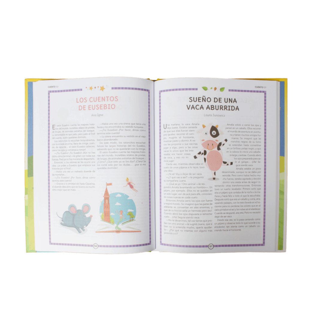 Libro Infantil 101 Cuentos Para Compartir