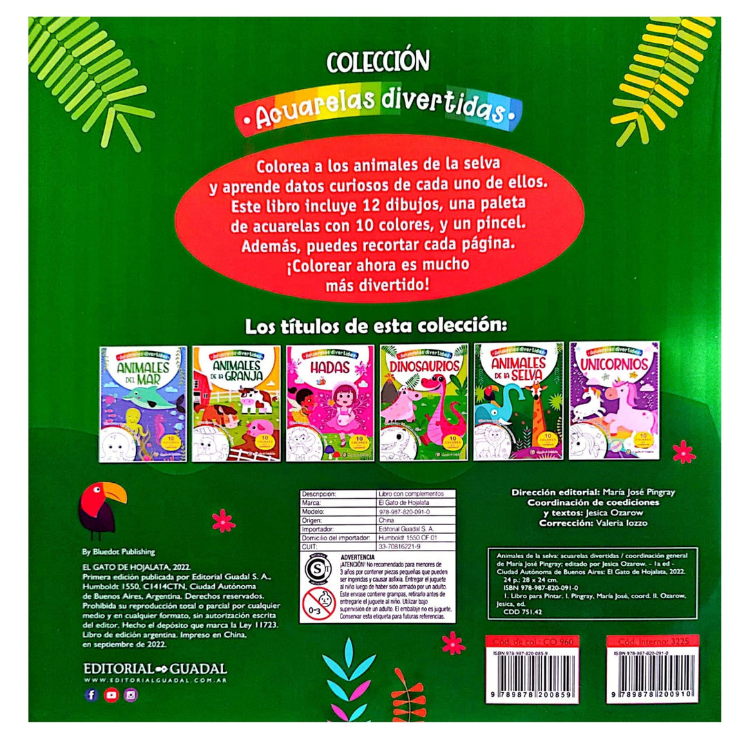 Libro De Manualidades La Selva