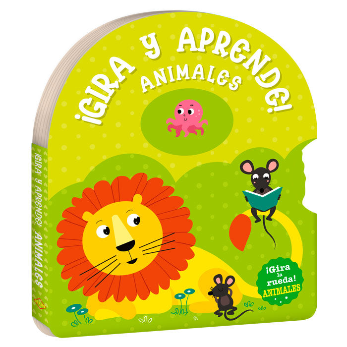 Libro Didáctico Gira Y Aprende Animales