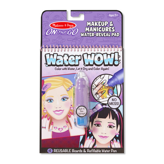 libro para Pintar con Agua Maquillaje