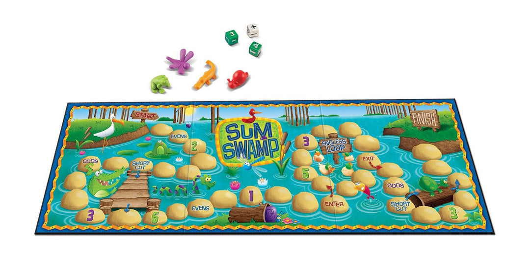 Juego de Mesa Matemáticas Suma y Resta Para Niños