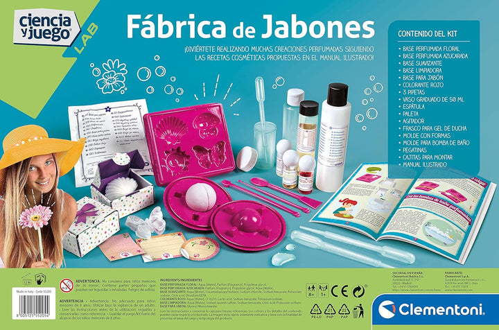 Juego Fabrica De Jabones Con Diseño Para Niños