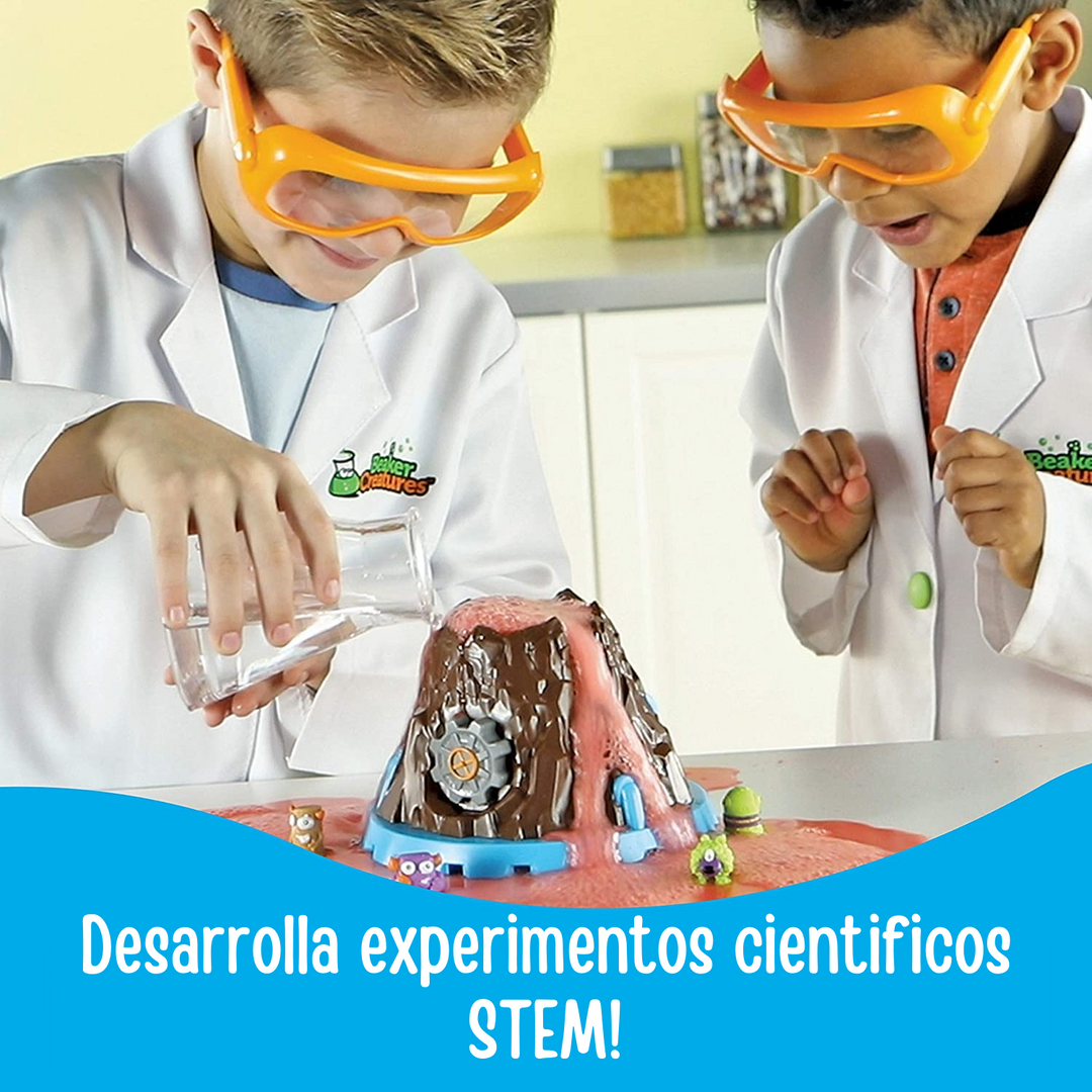 Juego Set De Experimentos Volcán STEM Para Niños