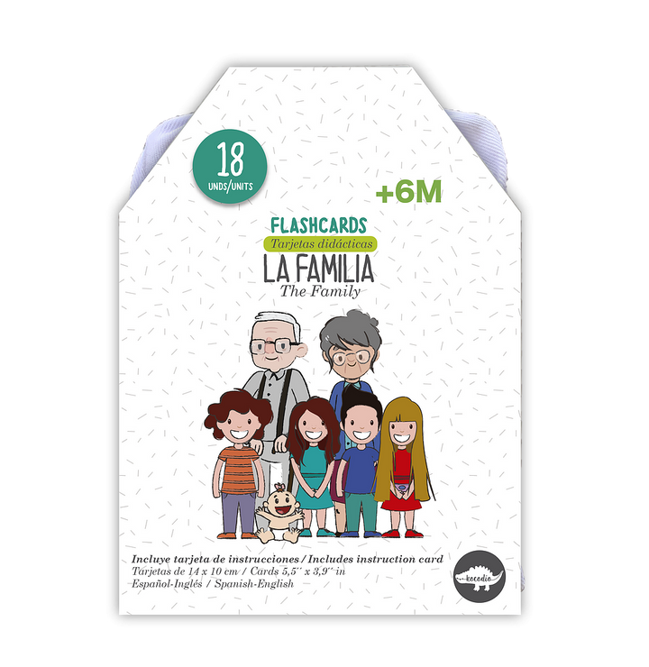Flash Cards Kocodio La familia