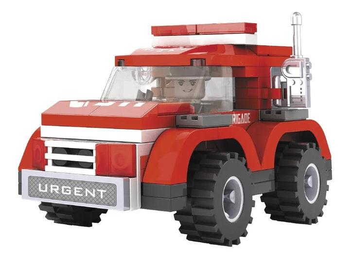 Juego De Construccion Tipo Lego Bomberos 679 Piezas