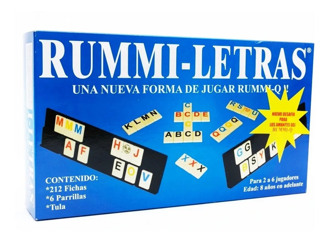 Juego De Mesa Rummi-Letras