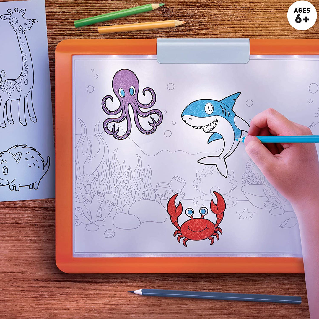 Tablero Magico Con Luz Para Dibujo