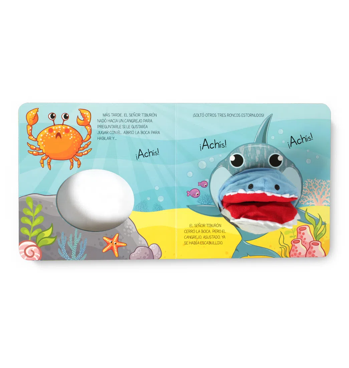 Libro Y Titere De Mano Animales Pato