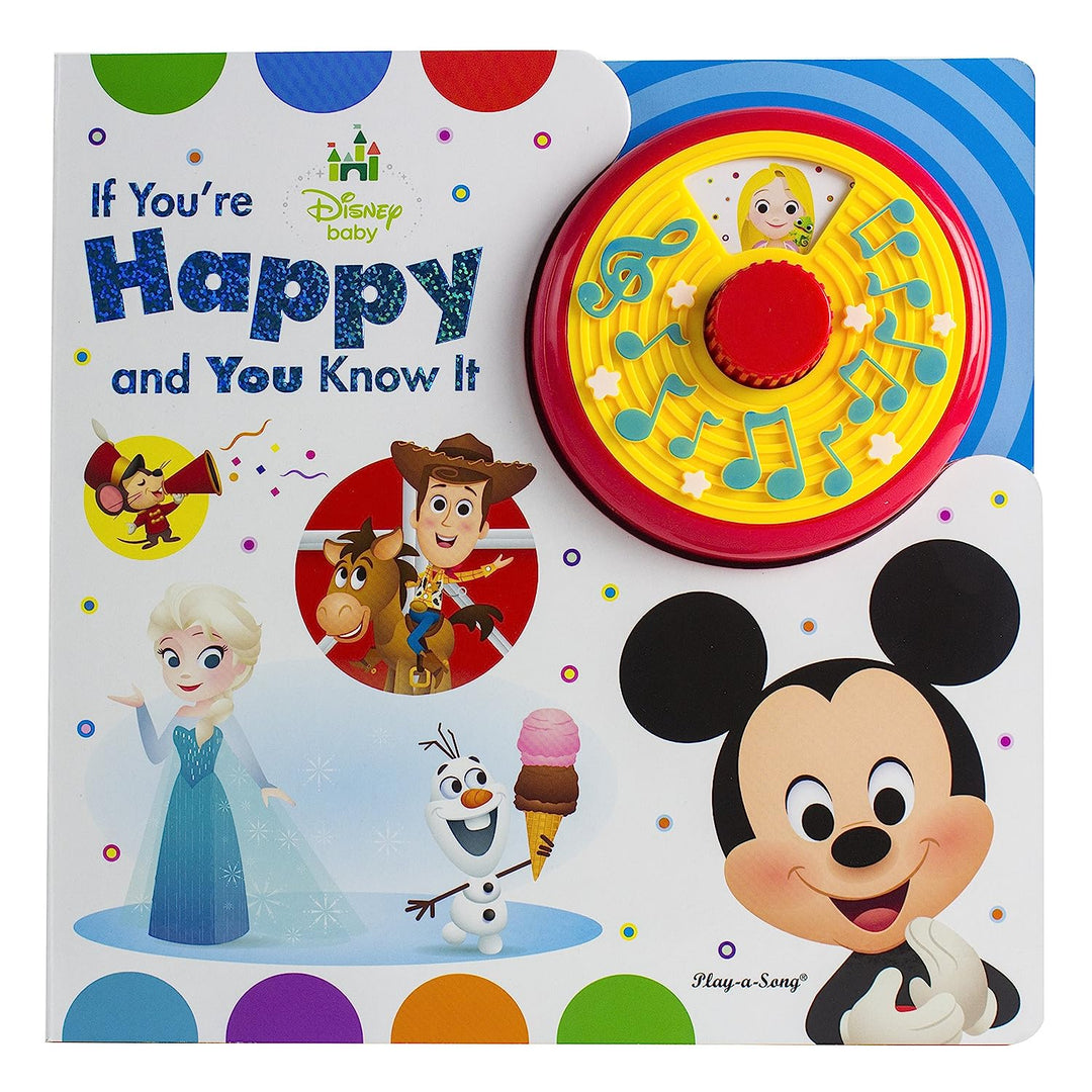 Libro Interactivo Gira Y Canta Disney Baby Español