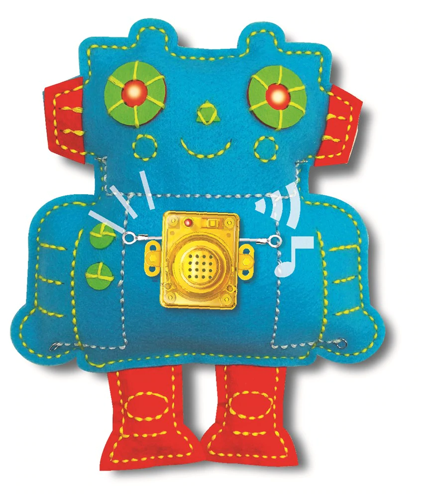 Experimento STEM Robot Para Coser para niños