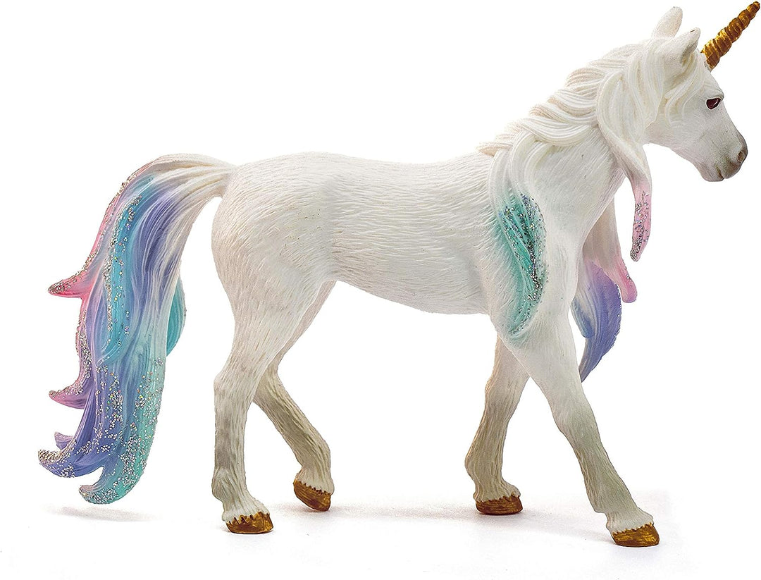 Figura Unicornio Pintado A Mano