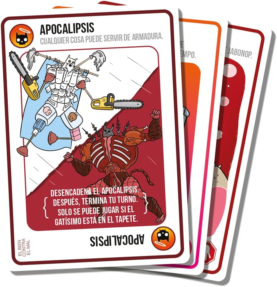 Juego De Mesa Exploding Kittens El Bien Contra El Mal