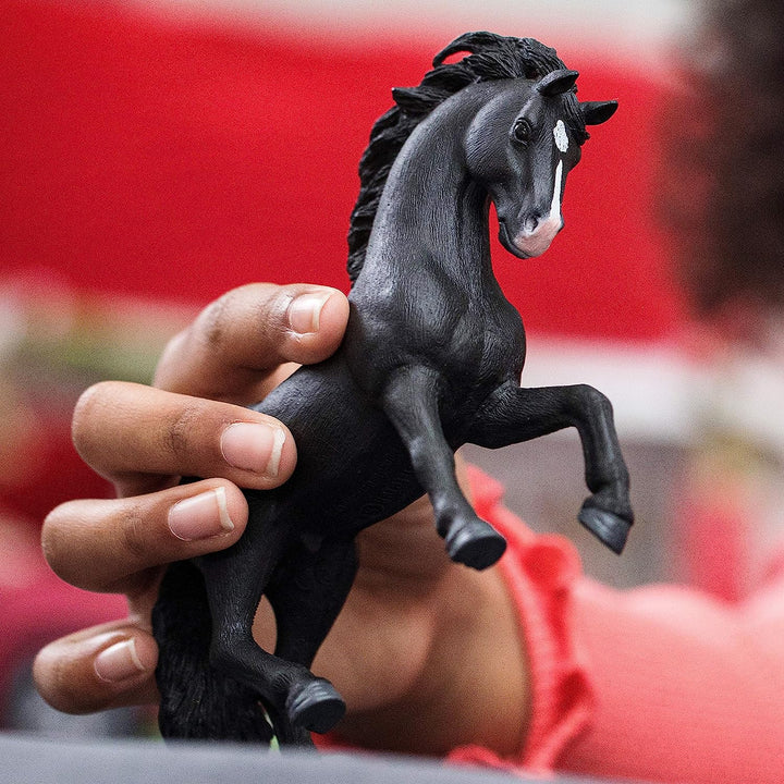 Figura Animales Caballo Pura Sangre Española Pintado A Mano