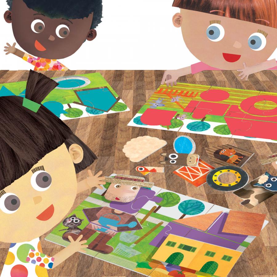 Juego Montessori Loteria Tactil