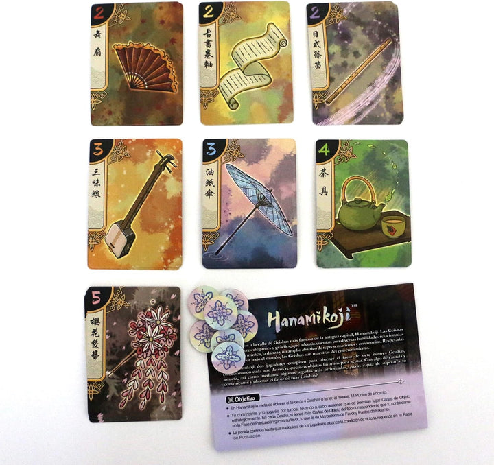 Juego De Mesa Hanamikoji