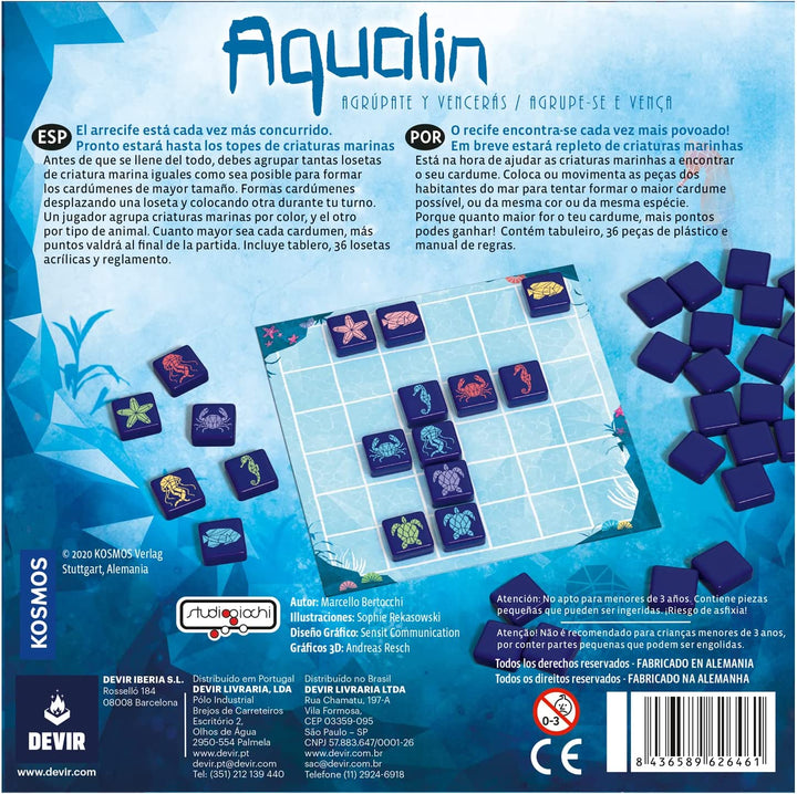 Juego de Mesa Aqualin Ninos Adultos