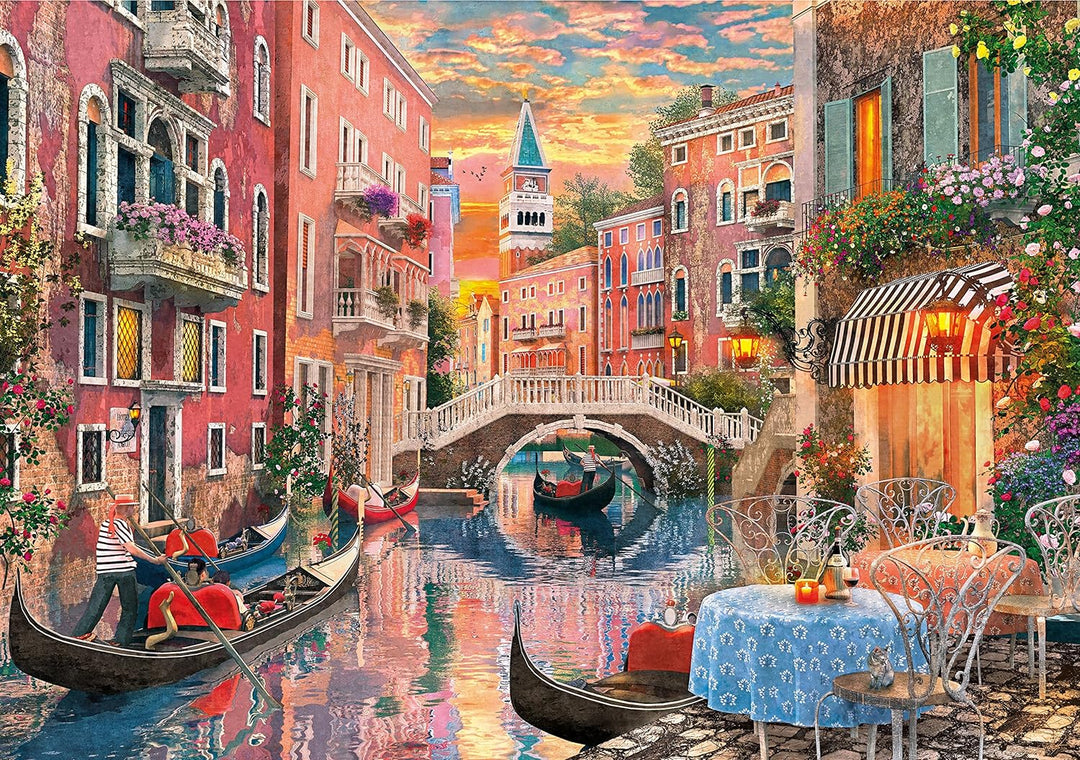 Rompecabezas 6000 Piezas Canal De Venecia Clementoni