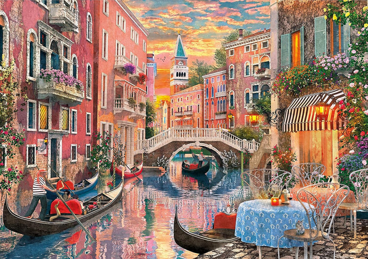 Rompecabezas 6000 Piezas Canal De Venecia Clementoni