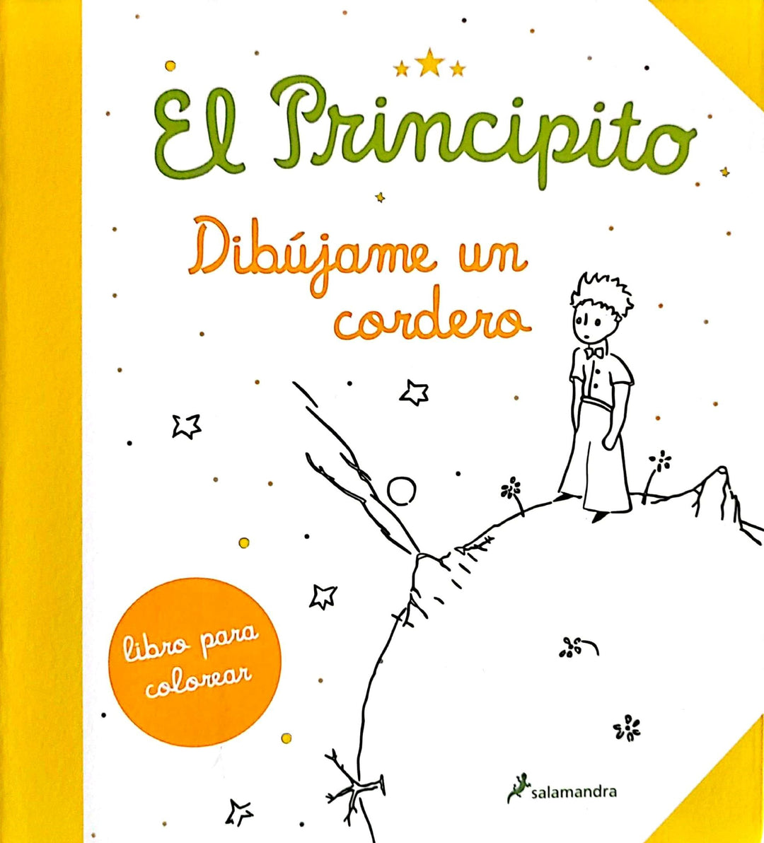 Libro Para Colorear El Principito Dibújame Un Cordero