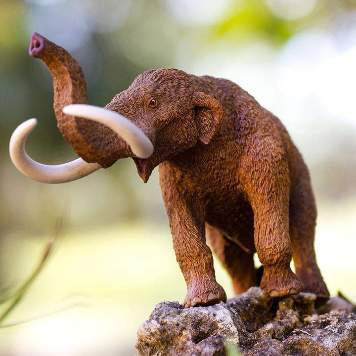 Figura Mastodonte Americano Pintado a Mano