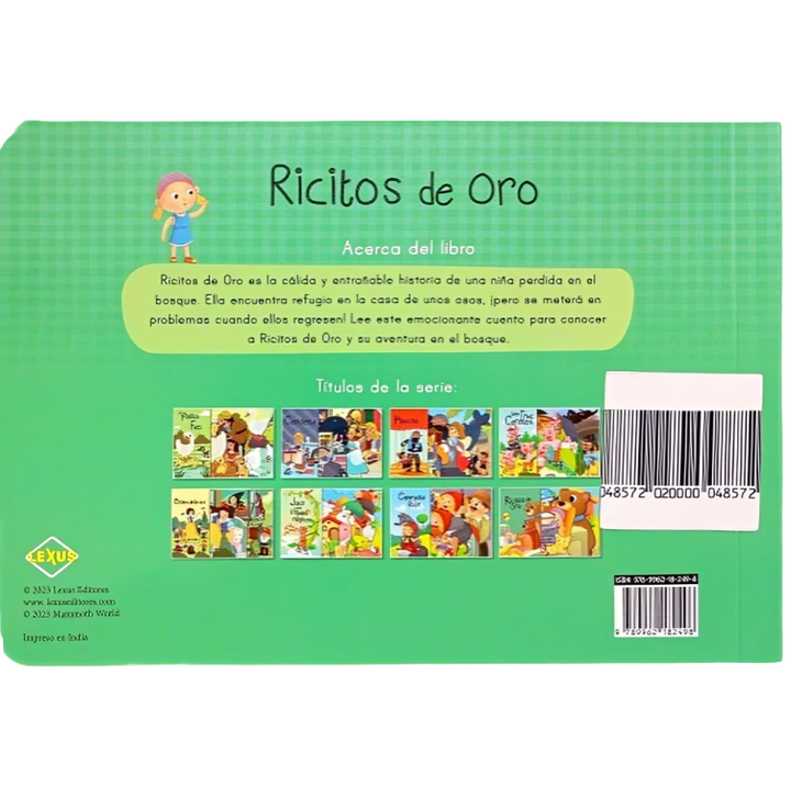 Libro Troquelado Ricitos De Oro
