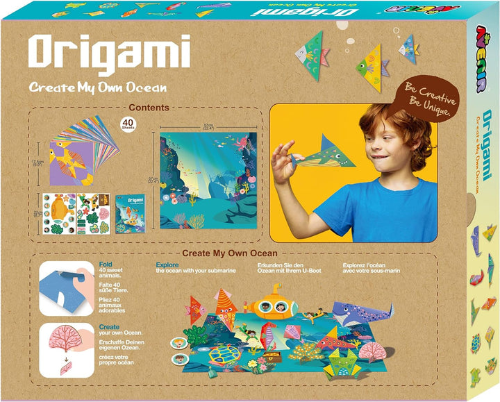 Set De Arte Y Manualidades Origami Mundo Prehistórico