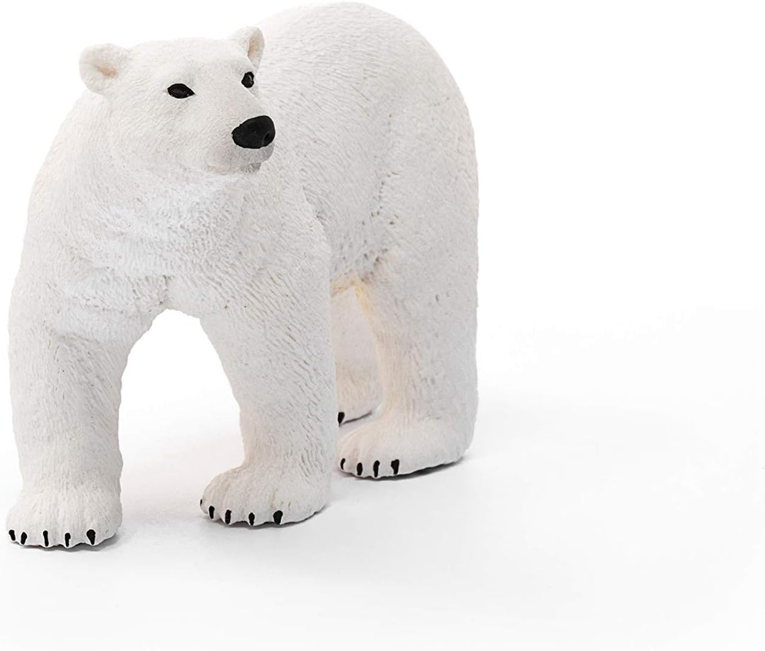 Figura Animales Oso Polar Pintado A Mano