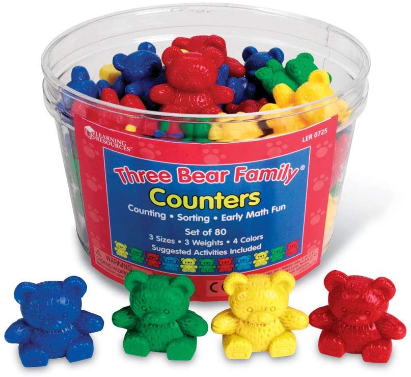 Juego Ositos Matemáticos Para Conteo y Clasificación Niños