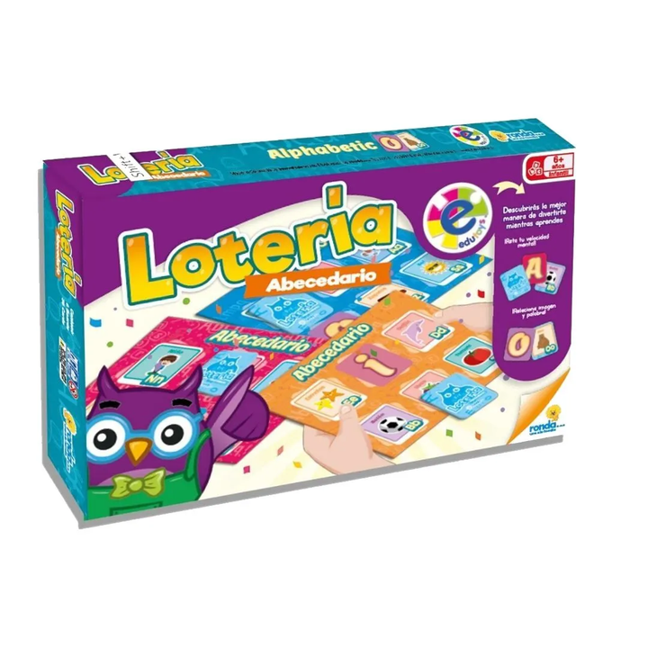 Juego Didactico Loteria Abecedario Ronda