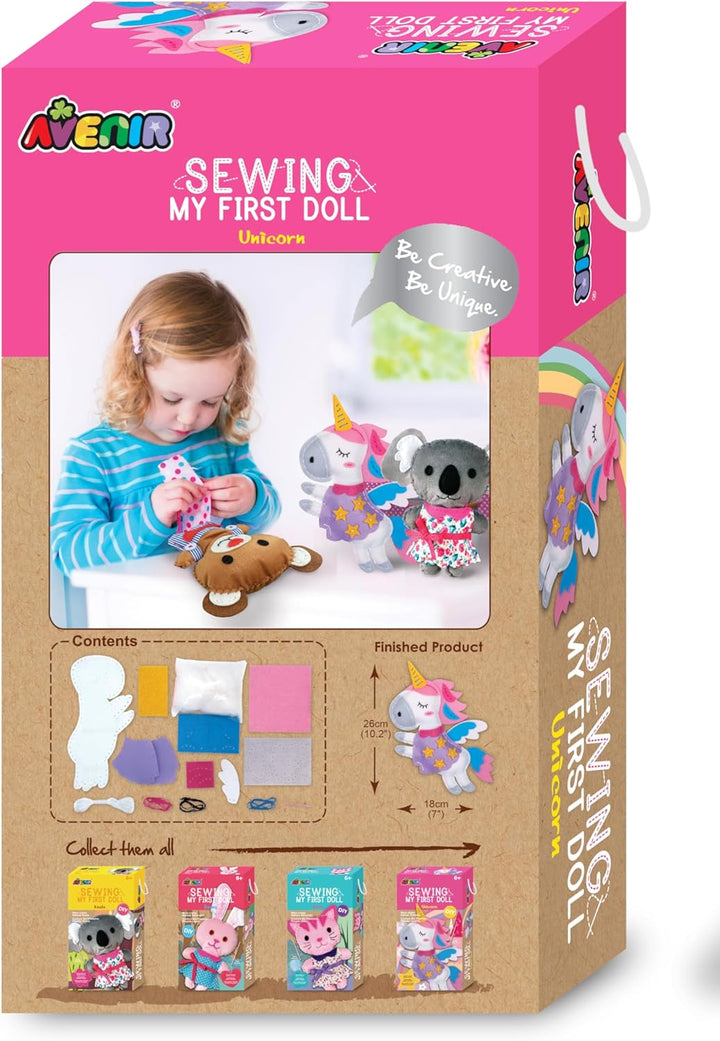 Set De Arte Y Manualidades Amigos Tejidos Unicornio