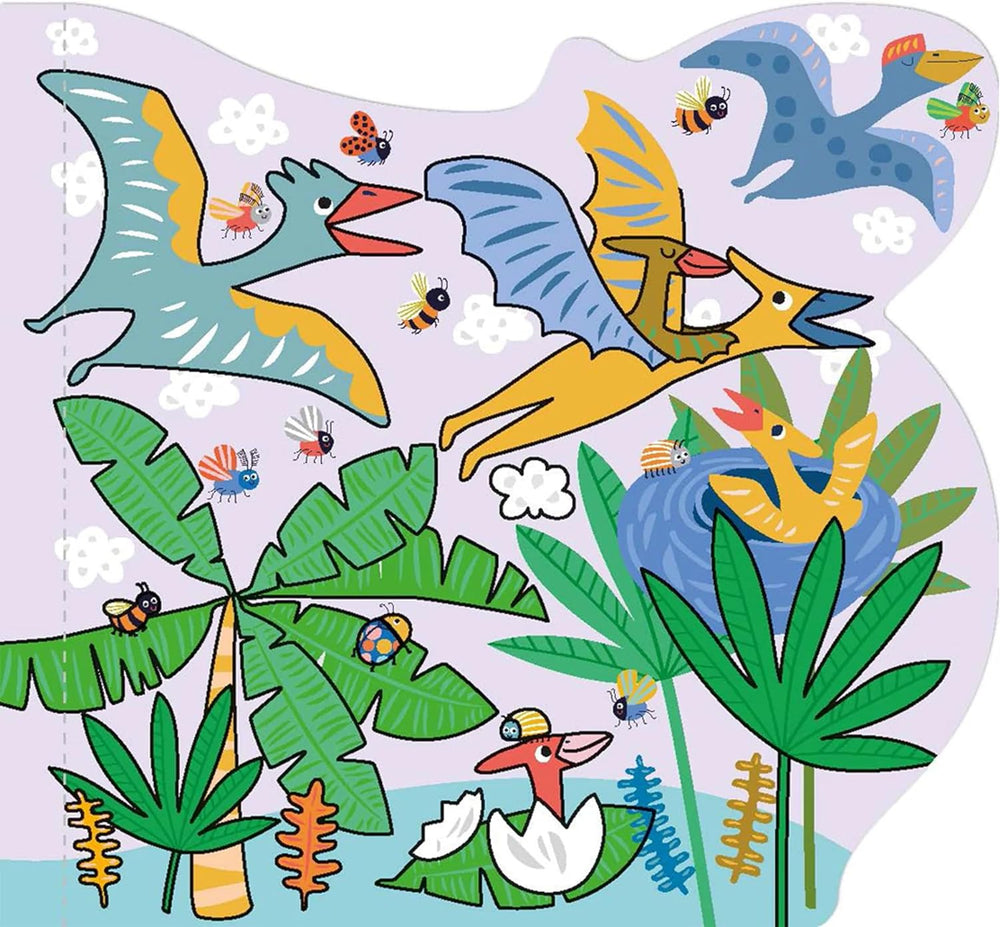 Libro Magico Para Pintar Con Agua Dinosaurios