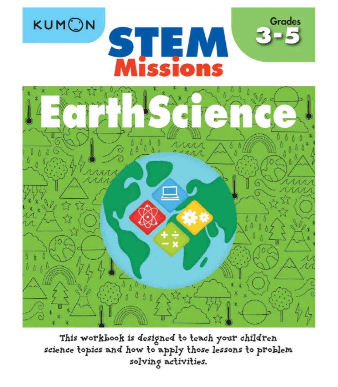 Libro Kumon Actividades Ciencias De La Tierra STEM En Ingles