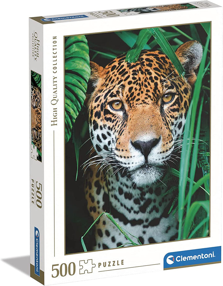 Rompecabezas 500 Piezas Jaguar En La Jungla