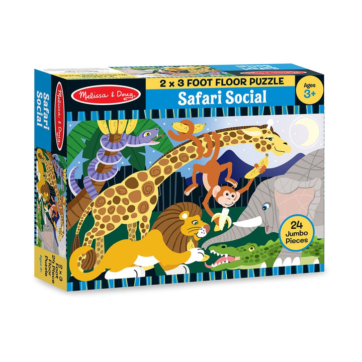 Rompecabezas Tapete de Juego Safari 24 Piezas