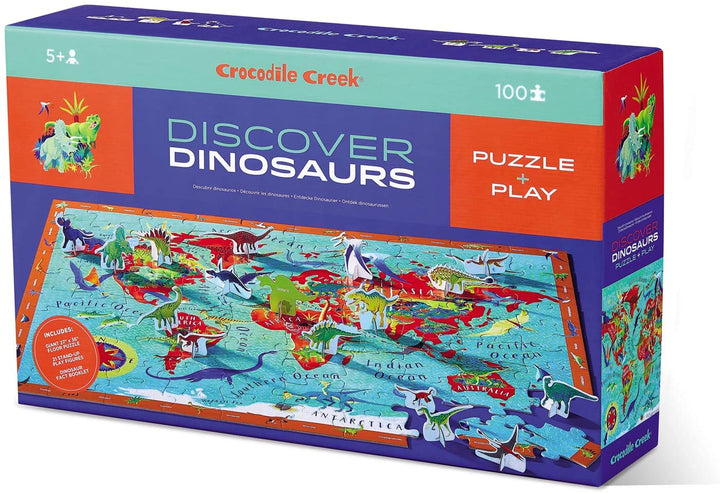Rompecabezas 100 piezas Dinosaurios
