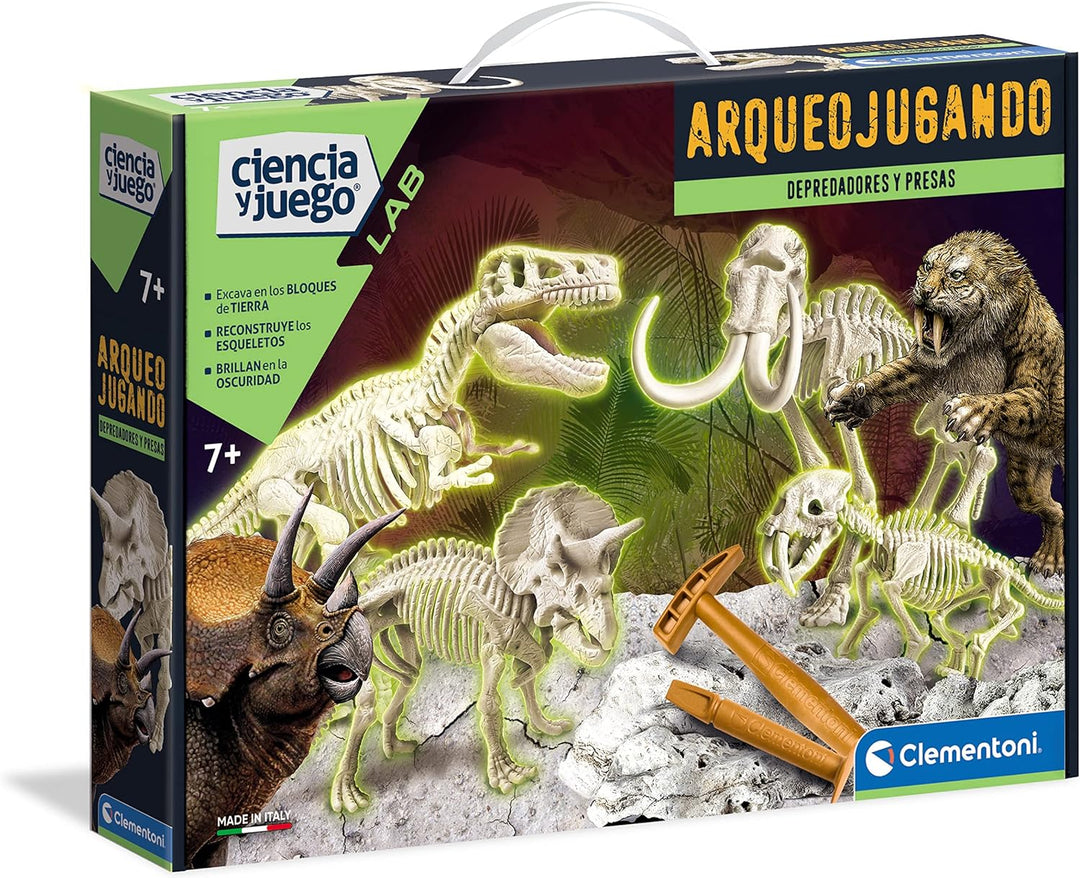 Juego De Excavación 4 Dinosaurios Para Niños