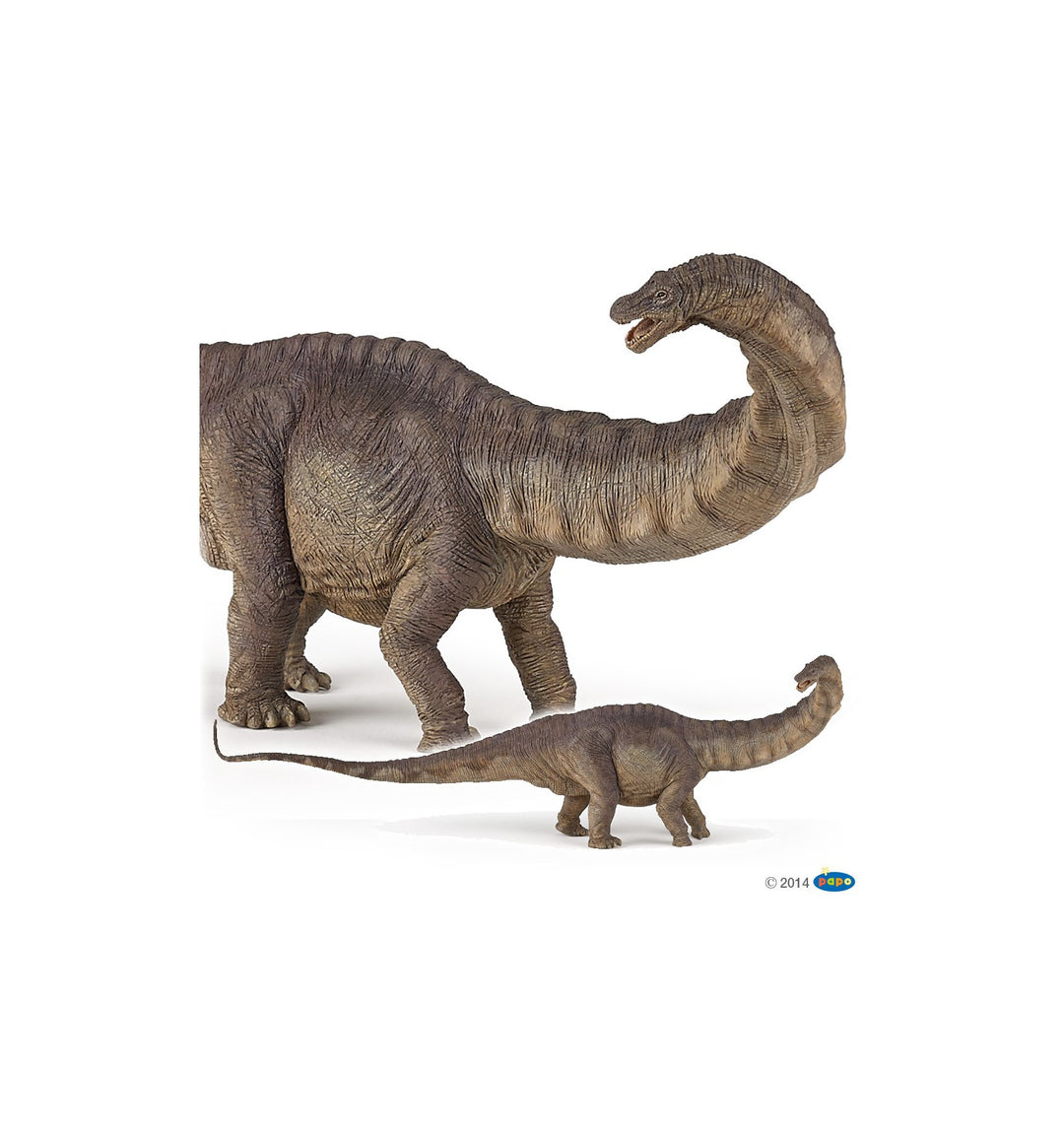 Figura Dinosaurio Grande Pintado a Mano
