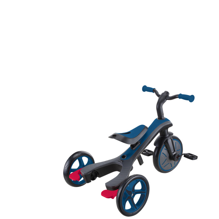 Triciclo y Bicicleta de Balance 4 En 1 Azul Ninos