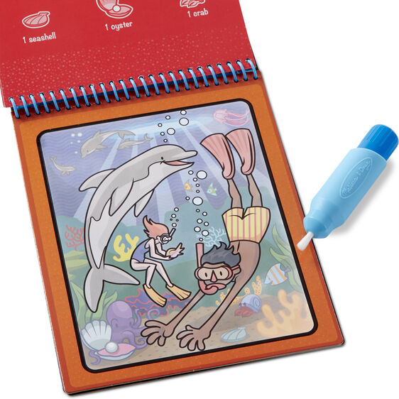 Libro para Pintar con Agua Aventura