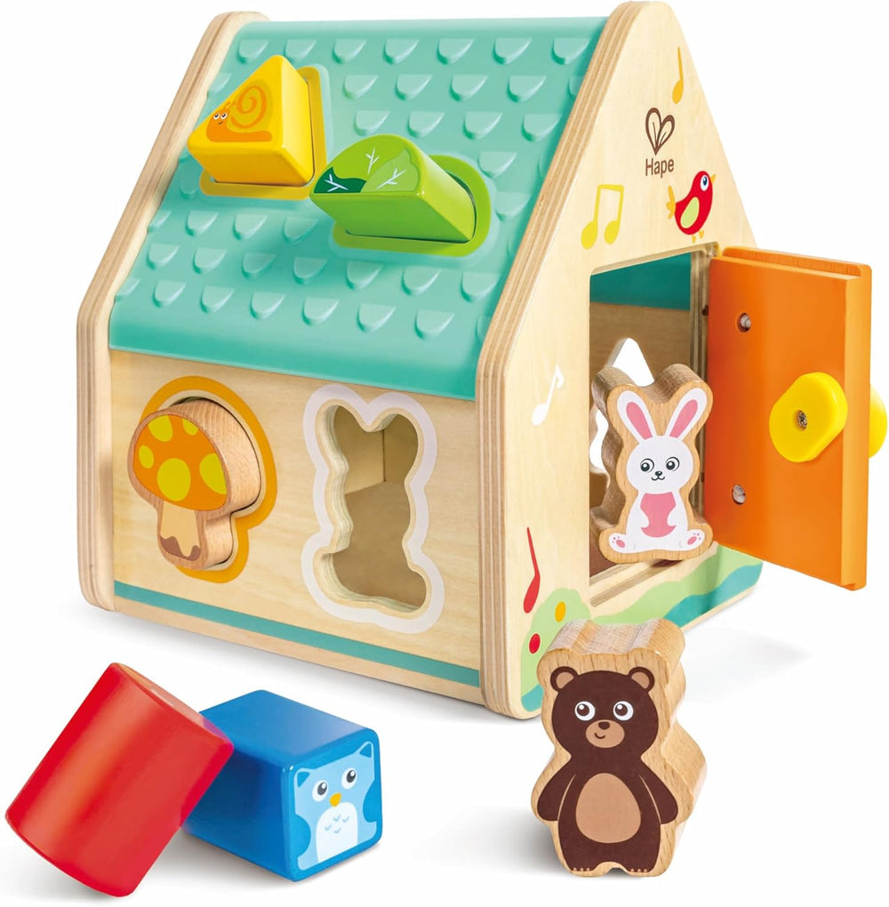 Juego Casa De Actividades En Madera Para Niños