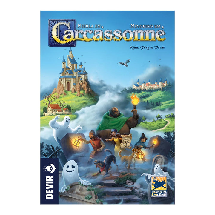 Juego De Mesa Niebla En Carcassonne Niños Adultos