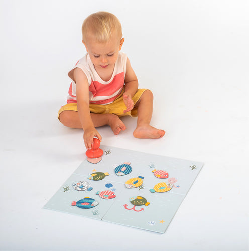 Juego De Mesa Magnético Atrapa Peces