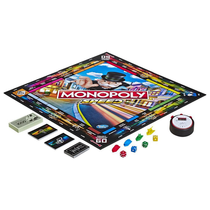 Juego De Mesa Monopoly Speed Reloj