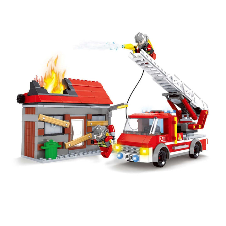 Juego De Construccion Tipo Lego Bomberos