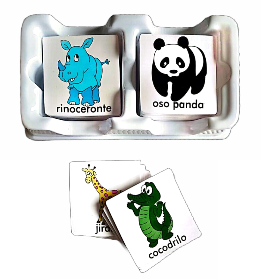 Juego De Memoria Animales Salvajes