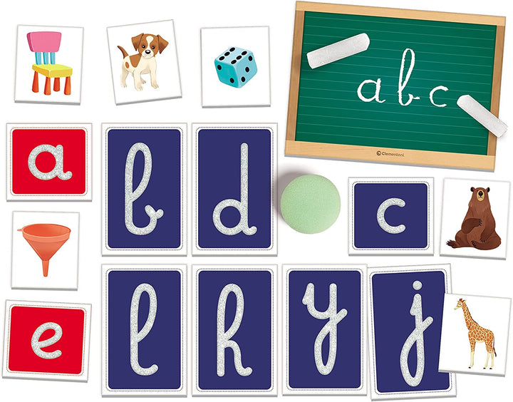 Juego Montessori Letras Táctiles Para Niños