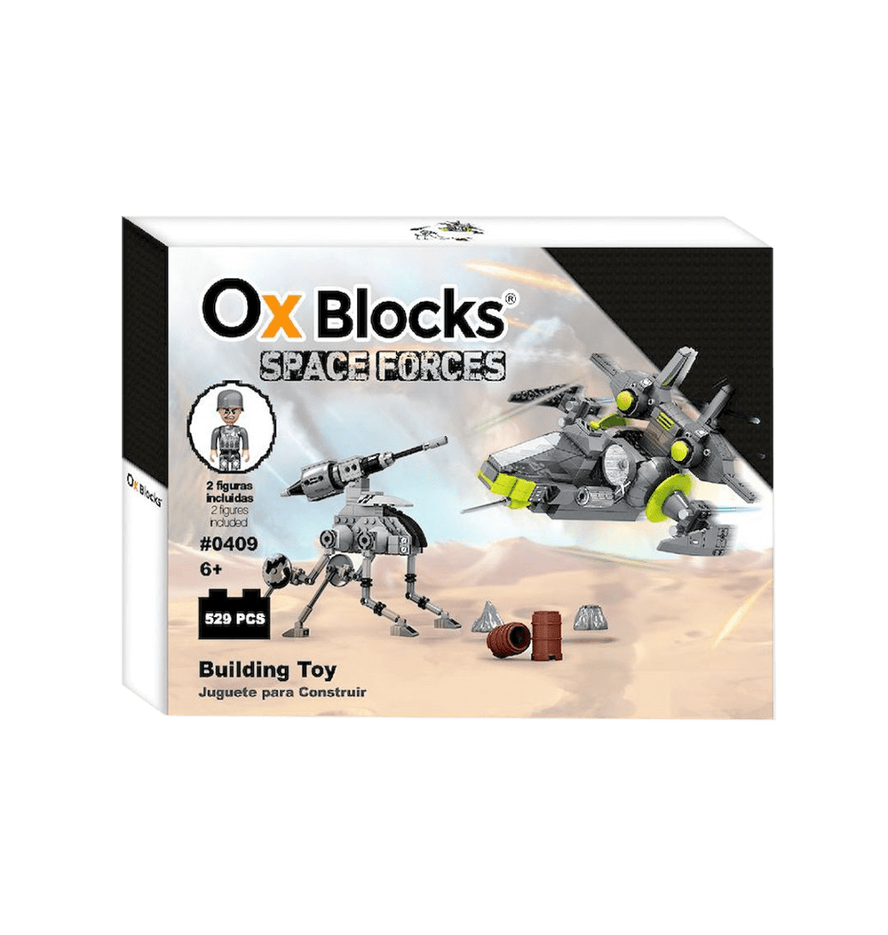 Juego De Construccion Tipo Lego Robots Espacio