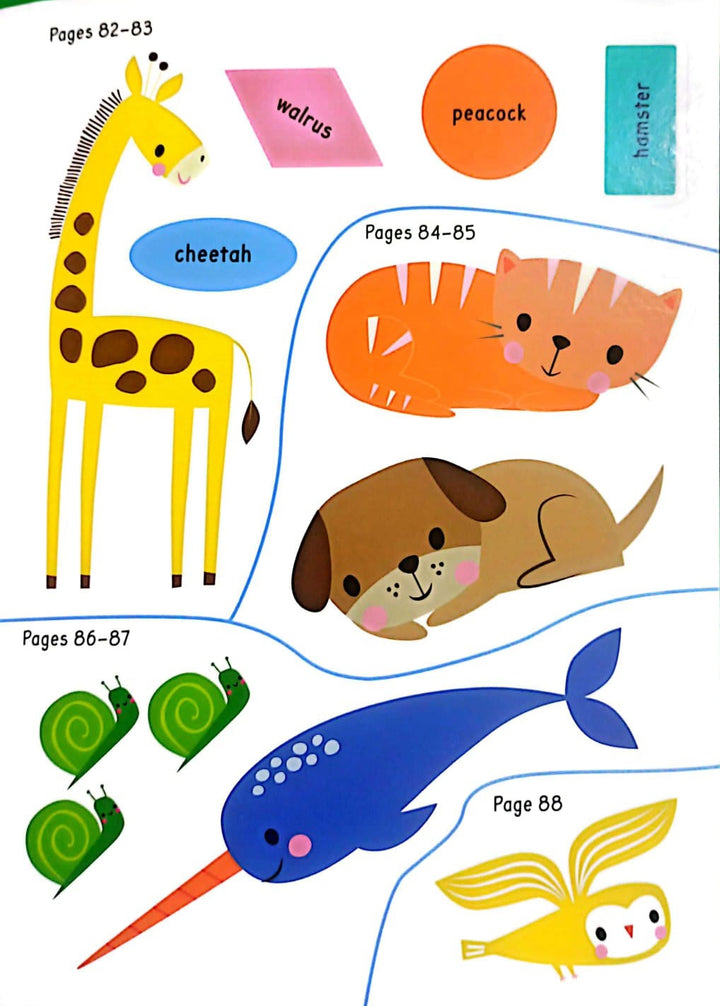 Libro De Actividades Con Stickers Para Ninos